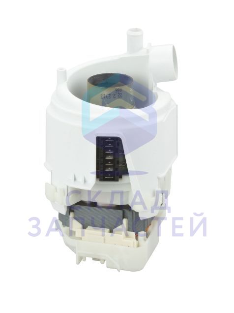 00650666 Bosch оригинал, помпа (насос) циркуляционная + тэн для посудомоечной машины