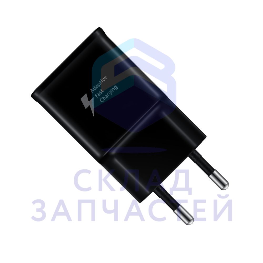 GH44-03023A Samsung оригинал, Сетевое зарядное устройство EP-TA200EBE 5.0V, 2.0A цвет черный