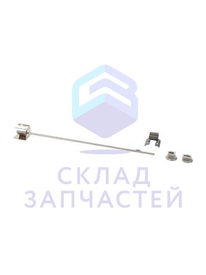 Подшипниковая втулка с комплектом из пиролиза для телескопической направляющей и опоры решетки, оригинал Bosch 00643512