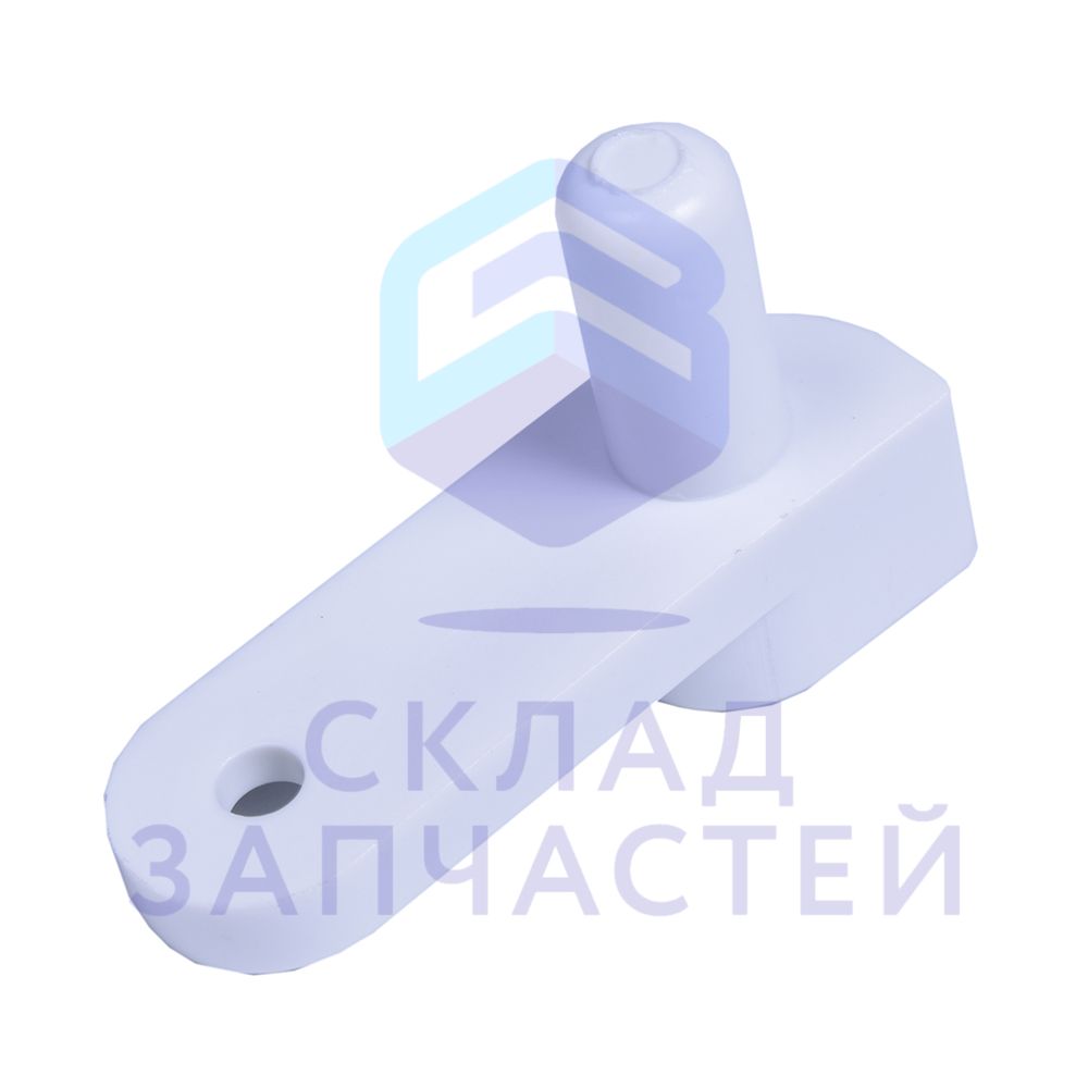 Упор нижний, левый двери холодильника, оригинал Indesit С00857180