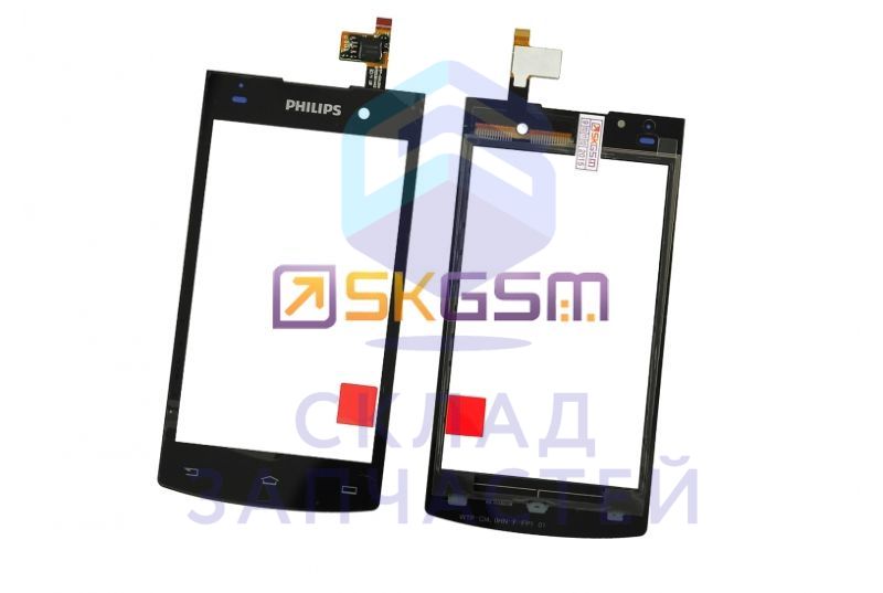 sam2000888902142 Philips оригинал, сенсорная панель (touch/panel) (цвет - black), аналог