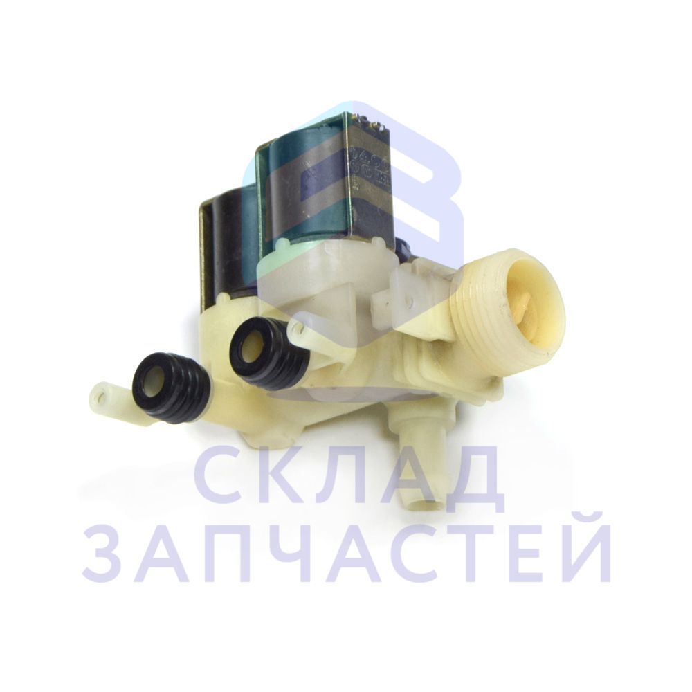 Электроклапан заливной (впускной) стиральной машины, оригинал Hansa 074586