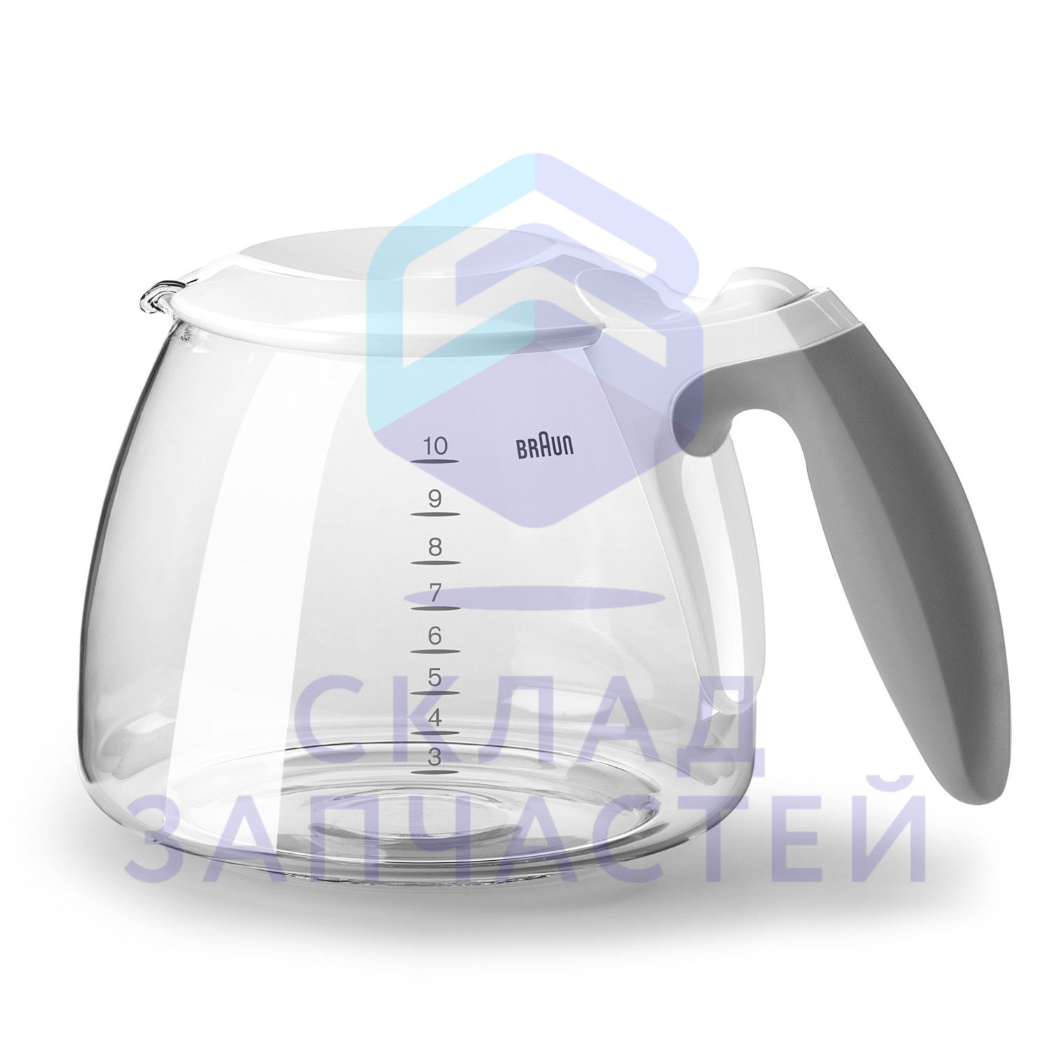 0X63104705 Braun оригинал, Колба для кофеварки