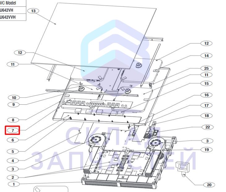 EBZ63188218 LG оригинал, плата дисплея