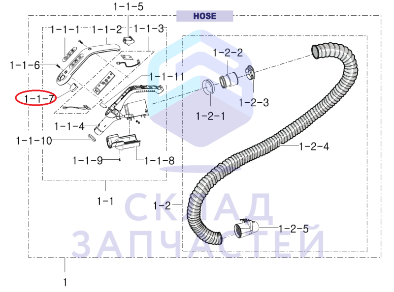 Заглушка, оригинал Samsung DJ67-00244A
