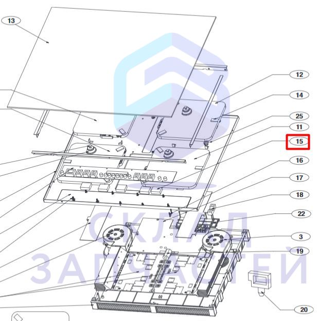 Прокладка, оригинал LG EBZ63188226