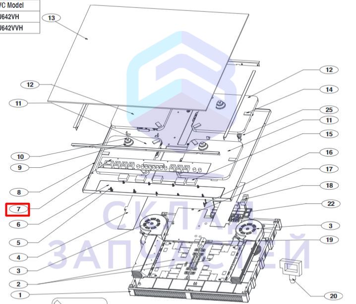 EBZ63188238 LG оригинал, плата дисплея