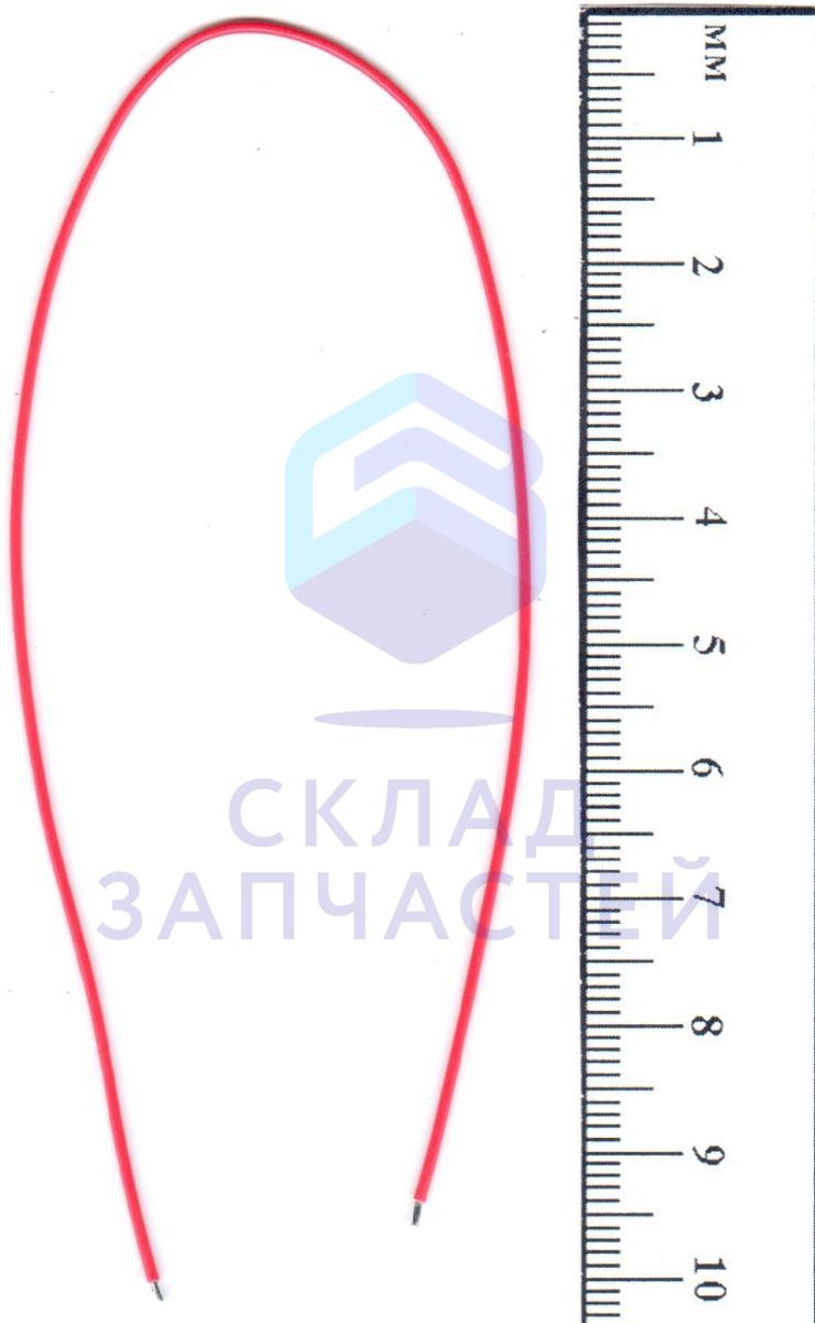 Кабель (не шлейф) подключения внешней контактной группы (красный), оригинал Alcatel BMH1FH0002C0