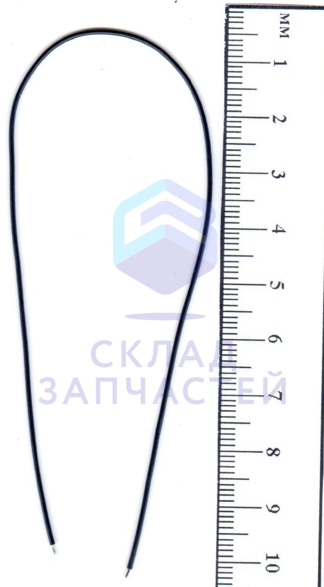 Кабель (не шлейф) подключения внешней контактной группы (чёрный), оригинал Alcatel BMH1FH0003C0