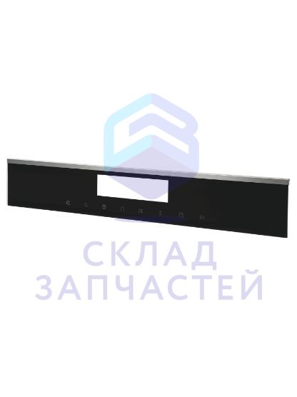 Панель управления паром, из нержавеющей стали, цвет черный, оригинал Bosch 11003681