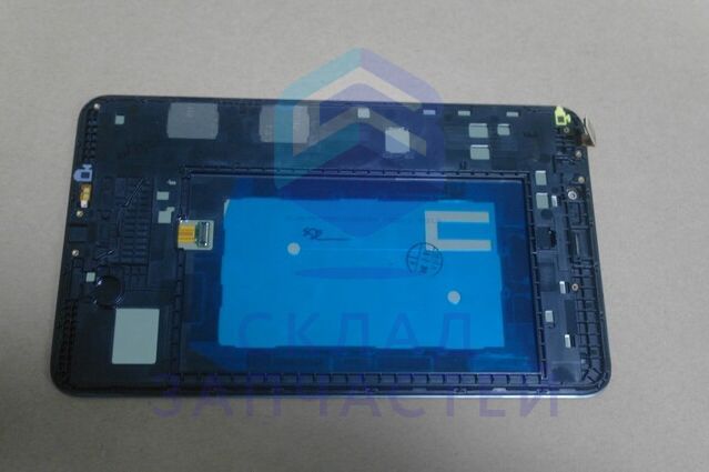 GH97-15913B Samsung оригинал, дисплей в сборе с сенсорным стеклом (тачскрином) и передней панелью (white)