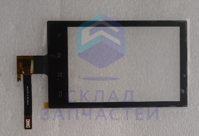 433900333051 Philips оригинал, сенсорное стекло (тачскрин) (black)