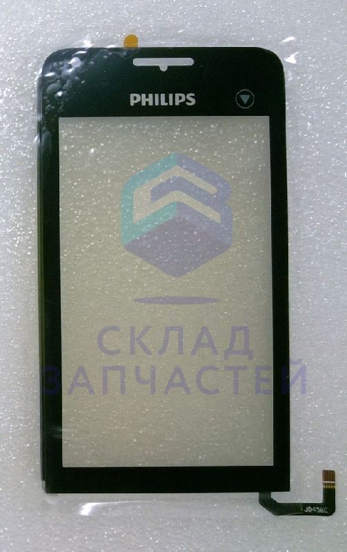 433900720033 Philips оригинал, сенсорное стекло (тачскрин)