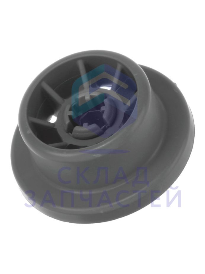 Ролик нижней корзины: 1 ролик + держатель ролика, оригинал Bosch 00165314