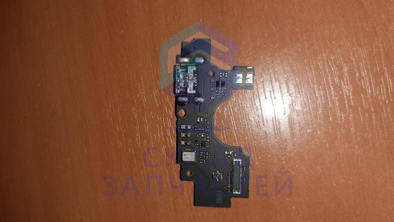 126579151011 ZTE оригинал, Системный разъём с микрофоном на плате