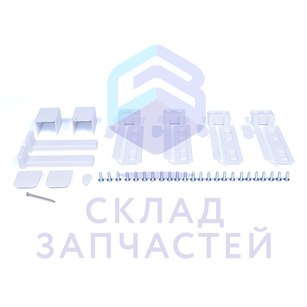 2367192412 Electrolux оригинал, Комплект крепежный для фасада холодильника