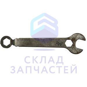 Ключ для регулировки высоты ножек, №17, изогнутый, оригинал Bosch 00416875