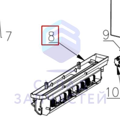 Поддон, оригинал Haier 0150834124