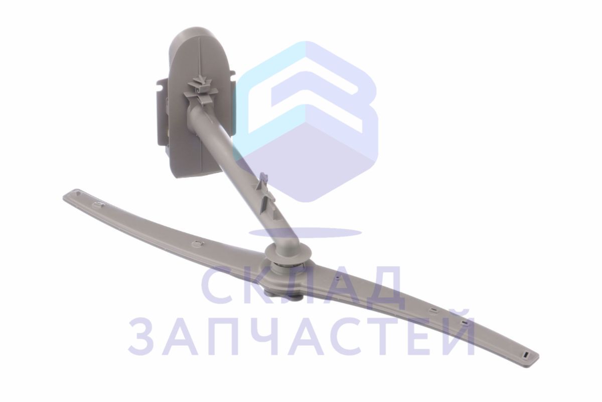 00668147 Bosch оригинал, импеллер (разбрызгиватель) верхний для посудомоечной машины, с заливной трубкой и креплением