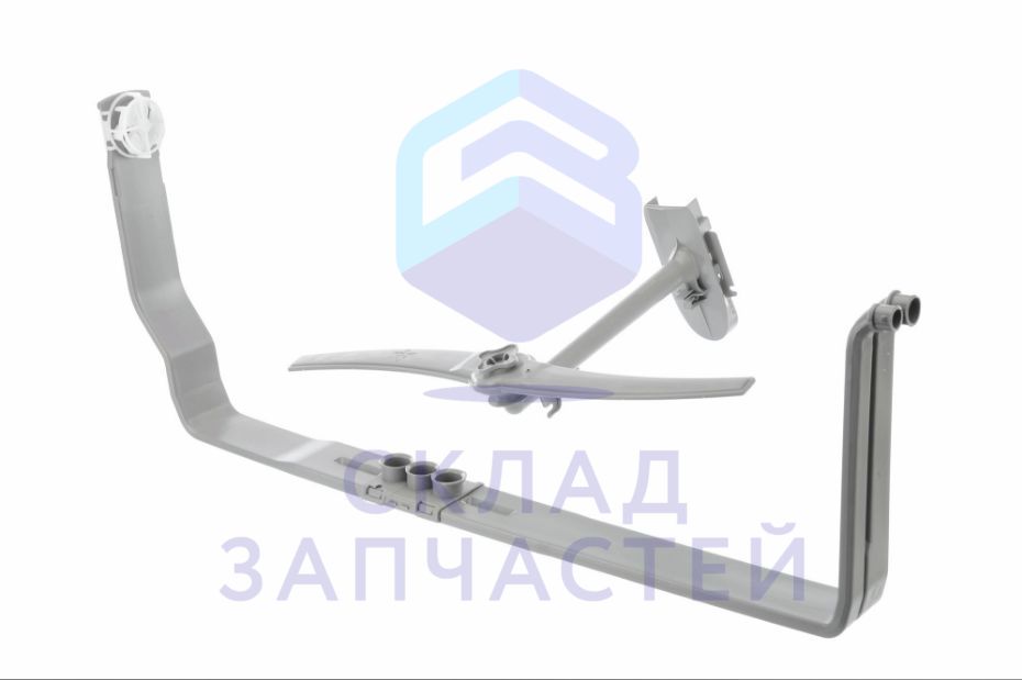 00668941 Bosch оригинал, разбрызгиватель верхний + труба подачи воды + держатель для посудомоечной машины