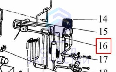 001A2500004E Haier оригинал, катушка для 4-ходового клапана