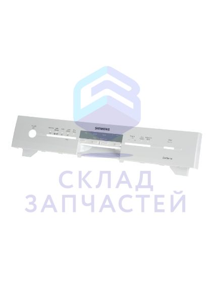 Передняя панель, белая, 5 програ мм, 4 дополнительных функции, оригинал Bosch 00669390