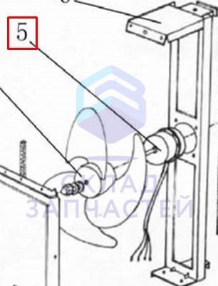 0010401372 Haier оригинал, двигатель вентилятора