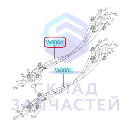 Провода, оригинал Samsung DC96-01123A