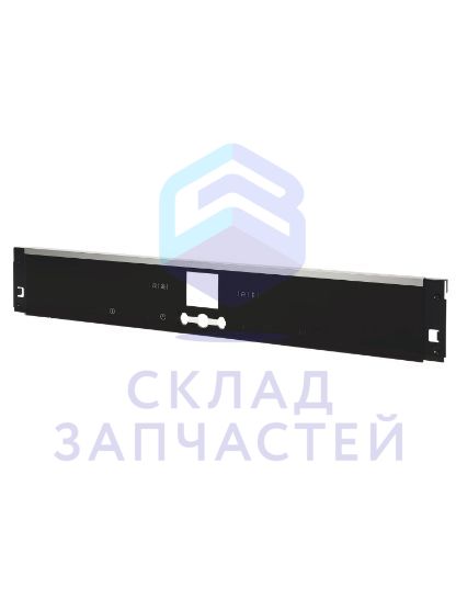 Панель управления паром, из нержавеющей стали, цвет черный, оригинал Bosch 11003786