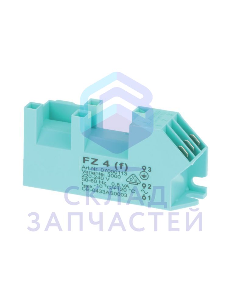 00187502 Bosch оригинал, трансформатор поджига