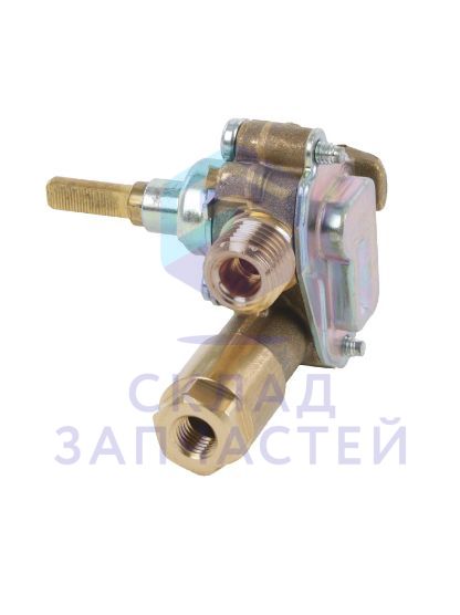 Газовый кран варочной панели, оригинал Bosch 00757307