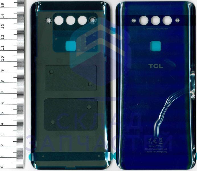 BCJ6680A10C0 TCL оригинал, Задняя крышка АКБ (цвет - black)