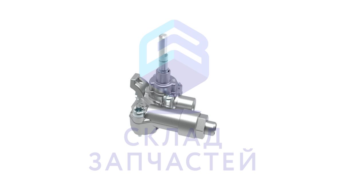 Кран конфорки газовой плиты, оригинал Bosch 00612254