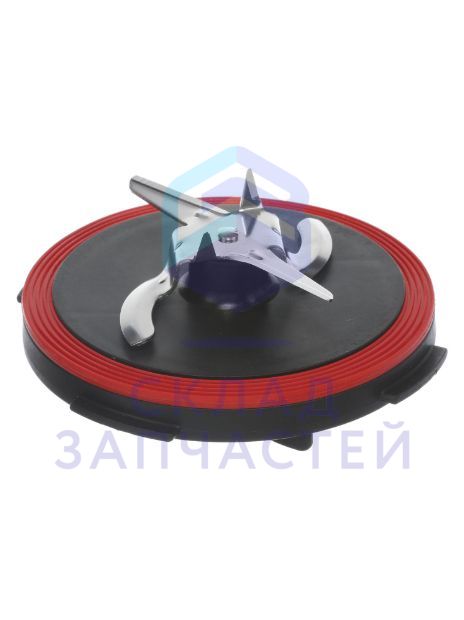 00635490 Bosch оригинал, нож-вставка в измельчитель или блендер для компактного кухонного, комбайна, красный зелени, лука и пр.