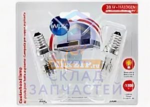 484000008834 Whirlpool оригинал, лампочка halogen для вытяжки e14 28w 370lumen 220v (комплект 2шт)