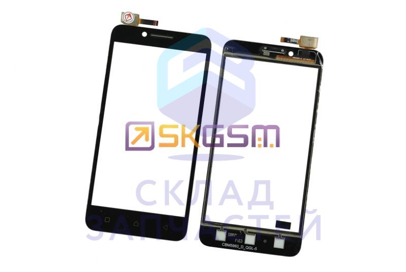 Сенсорная панель (touch/panel) (цвет - Black), аналог, оригинал Lenovo 2000888907185 china