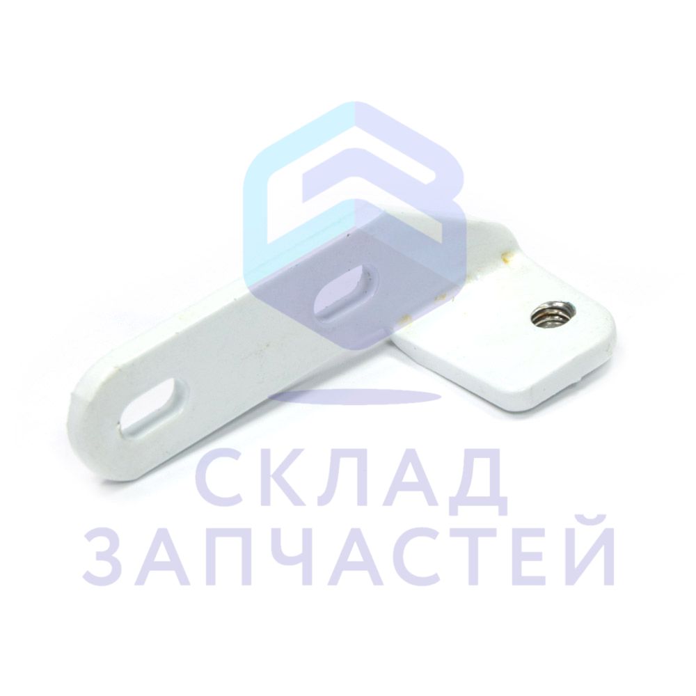Навеска правая верхняя холодильника, оригинал Indesit C00855038