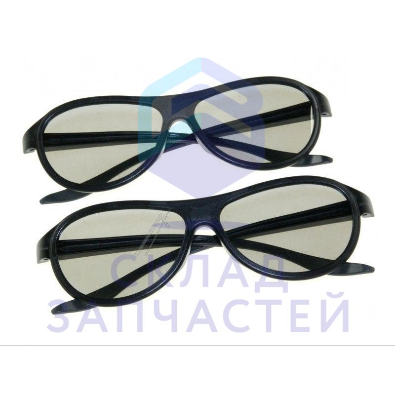 Стереоочки поляризационные пассивные в чехле - 2 шт. в одной упаковке, оригинал LG EBX61668501