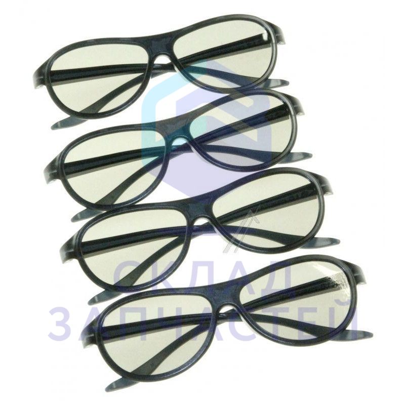 Стереоочки поляризационные пассивные в чехле - 4 шт., оригинал LG EBX61668503