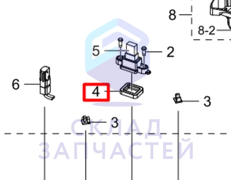 Заглушка, оригинал Samsung DJ61-01955A