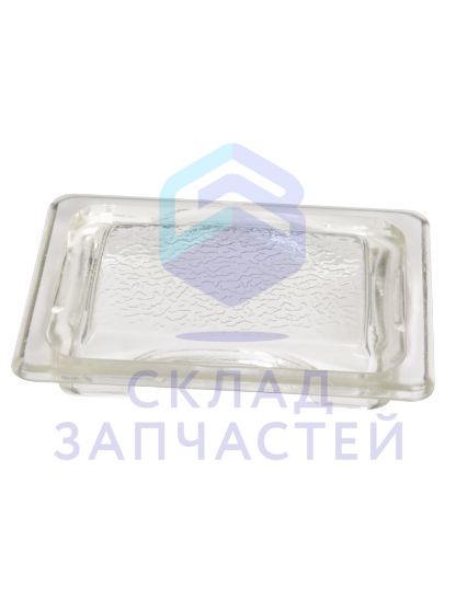 00628259 Bosch оригинал, стеклянная светлая крышка прямоугольная