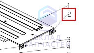 Поддон, оригинал Haier 0150201440
