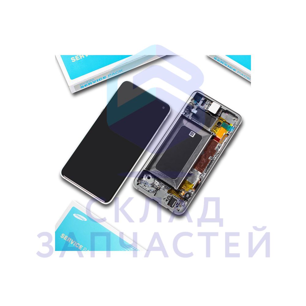 Дисплей в сборе (цвет: Yellow), оригинал Samsung GH82-18852G