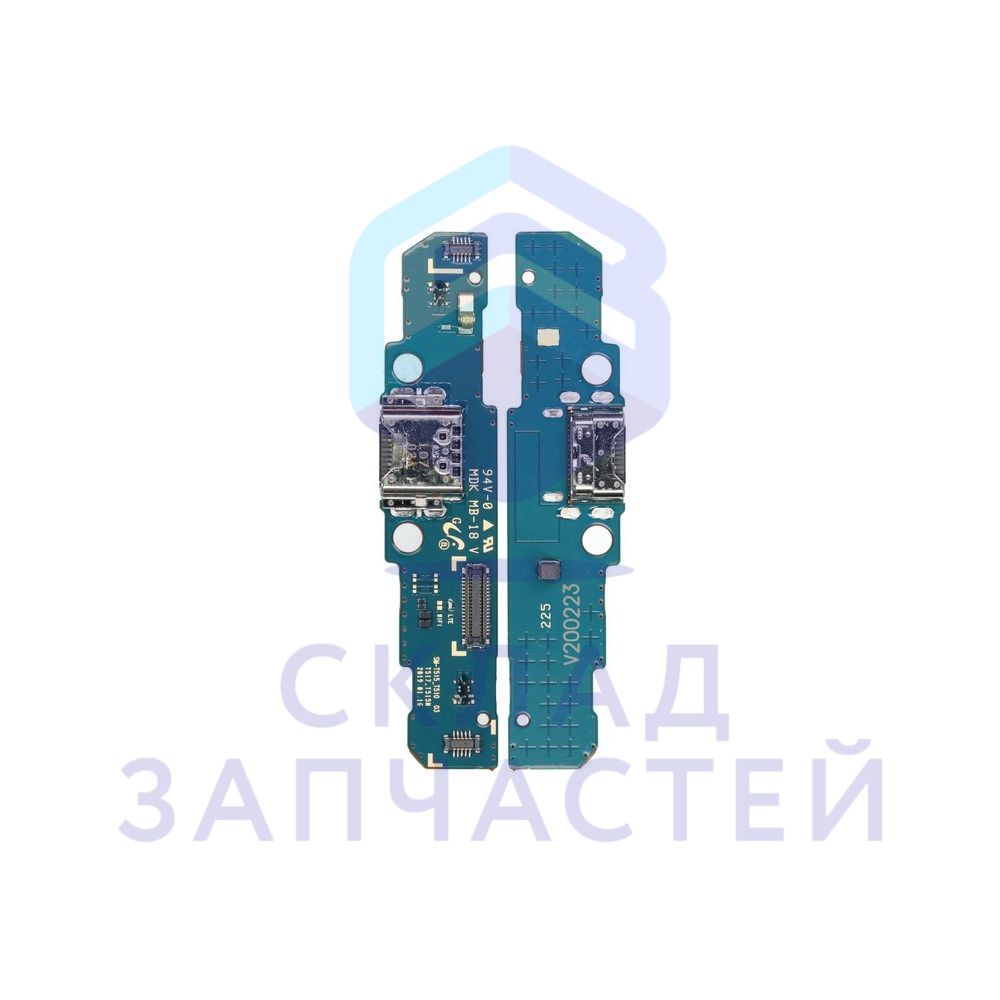 GH82-19562A Samsung оригинал, Разъем USB на плате