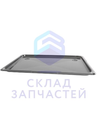 Противень 594x370x33 с 2 углублениями на задних краях, оригинал Bosch 00747397