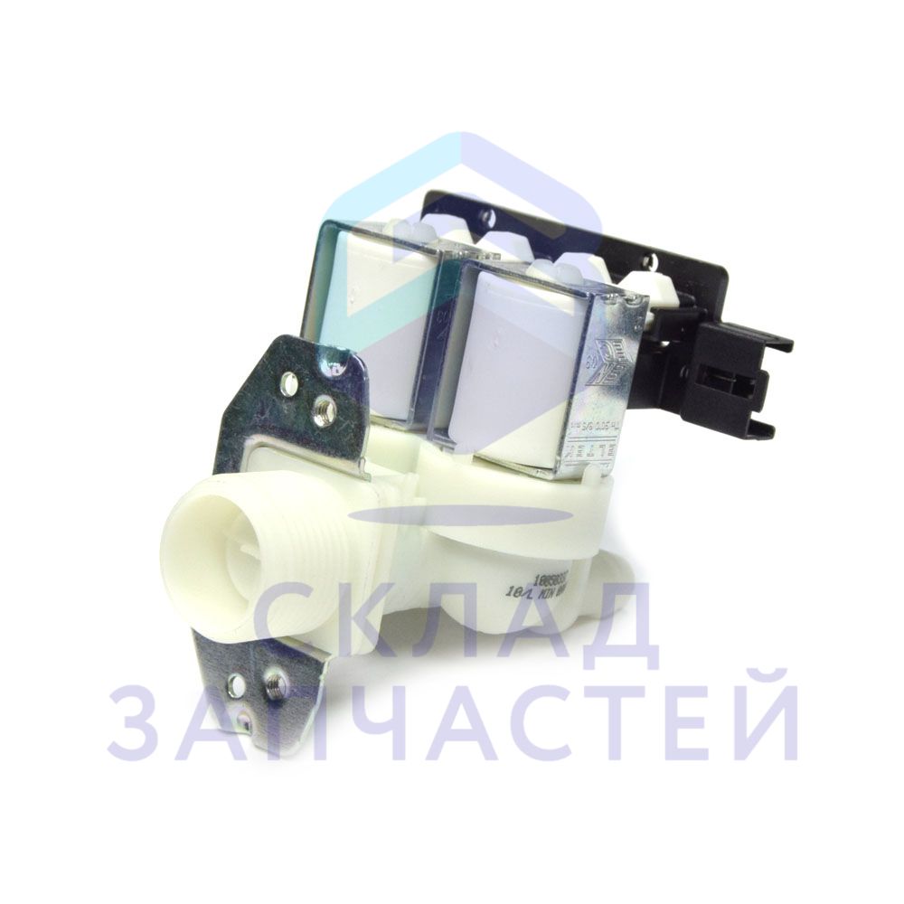 Электроклапан заливной (впускной) стиральной машины, оригинал Hansa 8010466