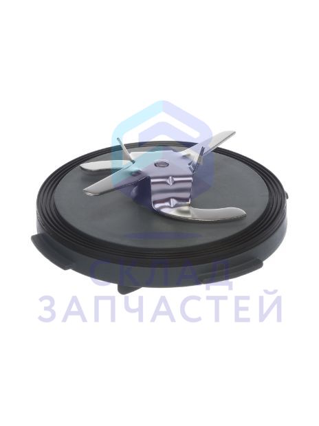 00635487 Bosch оригинал, нож-вставка в измельчитель или блендер для компактного кухонного, комбайна, чёрный зёрен, кофе и пр.
