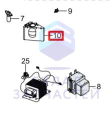 DE63-00651A Samsung оригинал, Крышка воздуходува