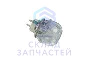 Плафон в сборе с патроном и лампочкой для плиты, оригинал Zanussi 3890793221