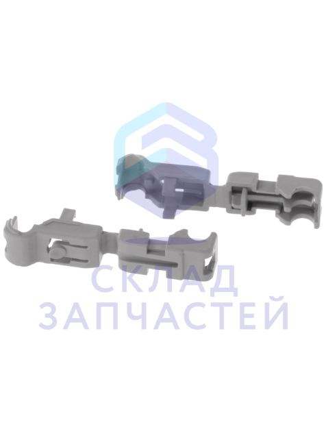 Дверной шарнир для обслуживания крышки в комплекте(серый), оригинал Bosch 10007366